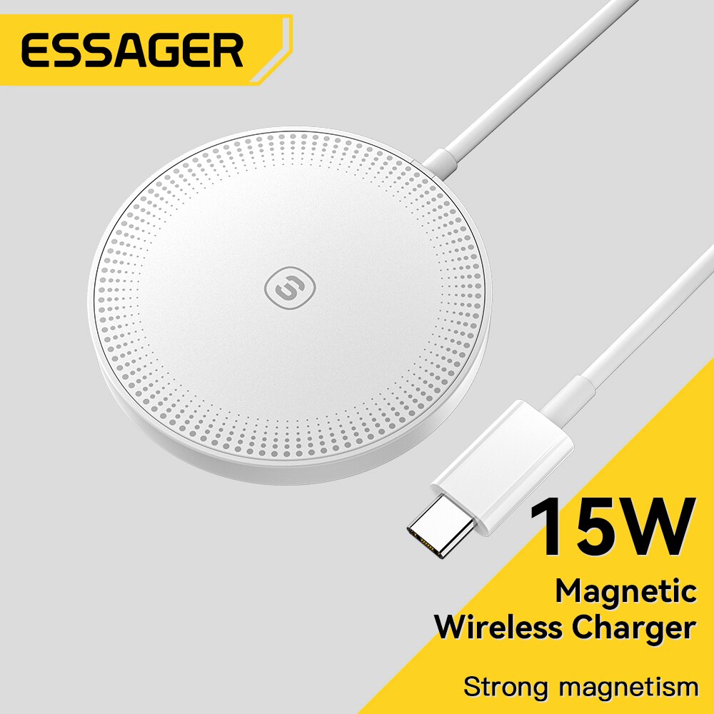 Desk Charging Station - Essager 15W Magnetic Qi Wireless Chargers