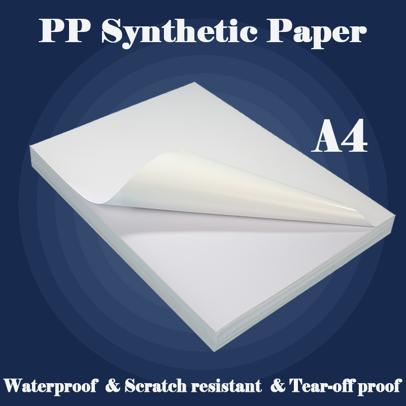 Label Maker Machine - A4 PP Self-adhesive Synthetic Paper Glossy