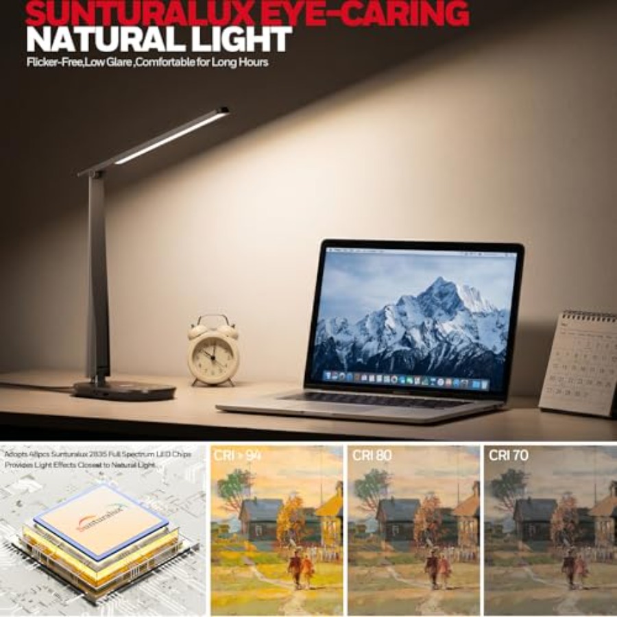 LED Desk Lamp for Home Office, - огляд і ціна Home Office Desks