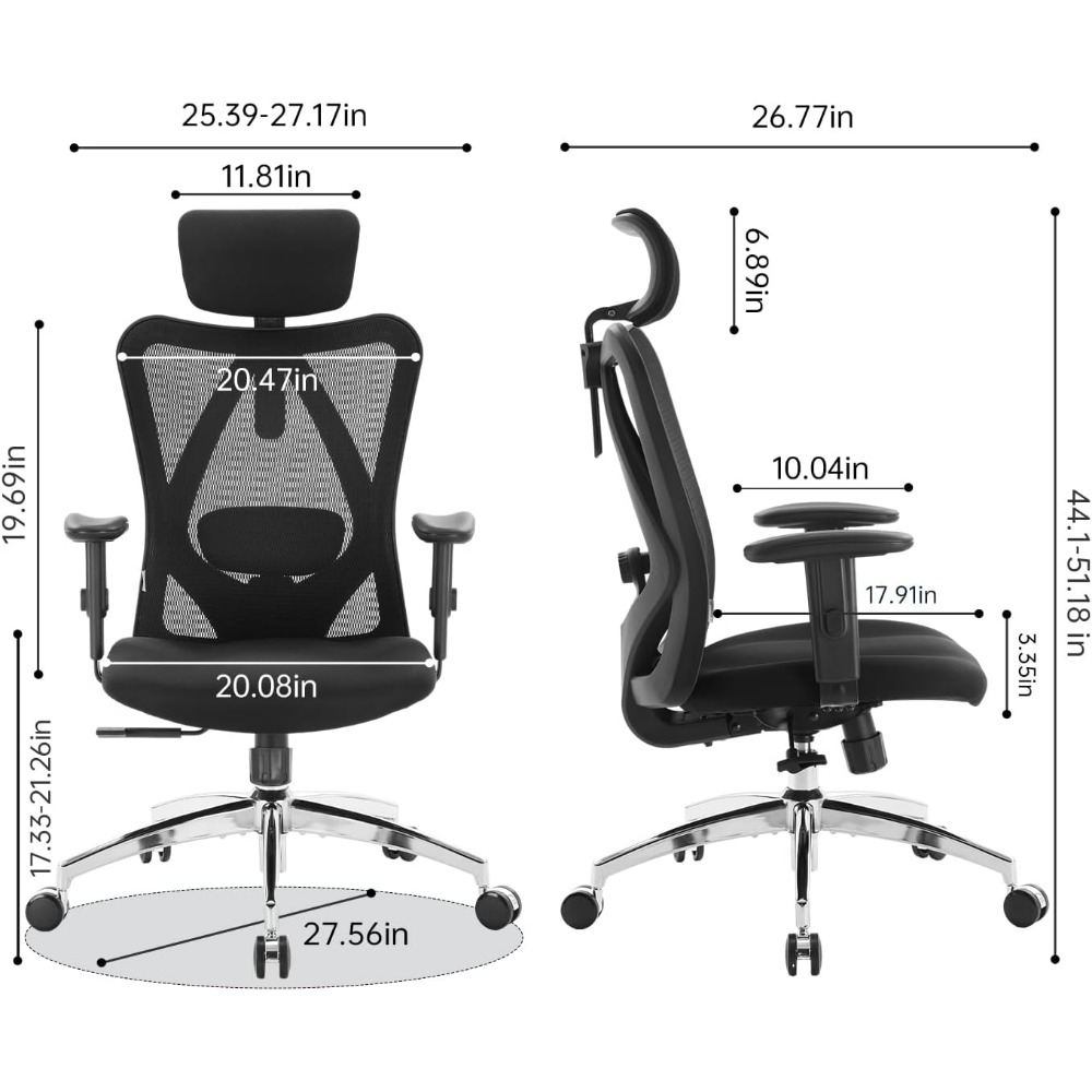 Ergonomic Mesh Desk Chair with - огляд і ціна Home Office Desks
