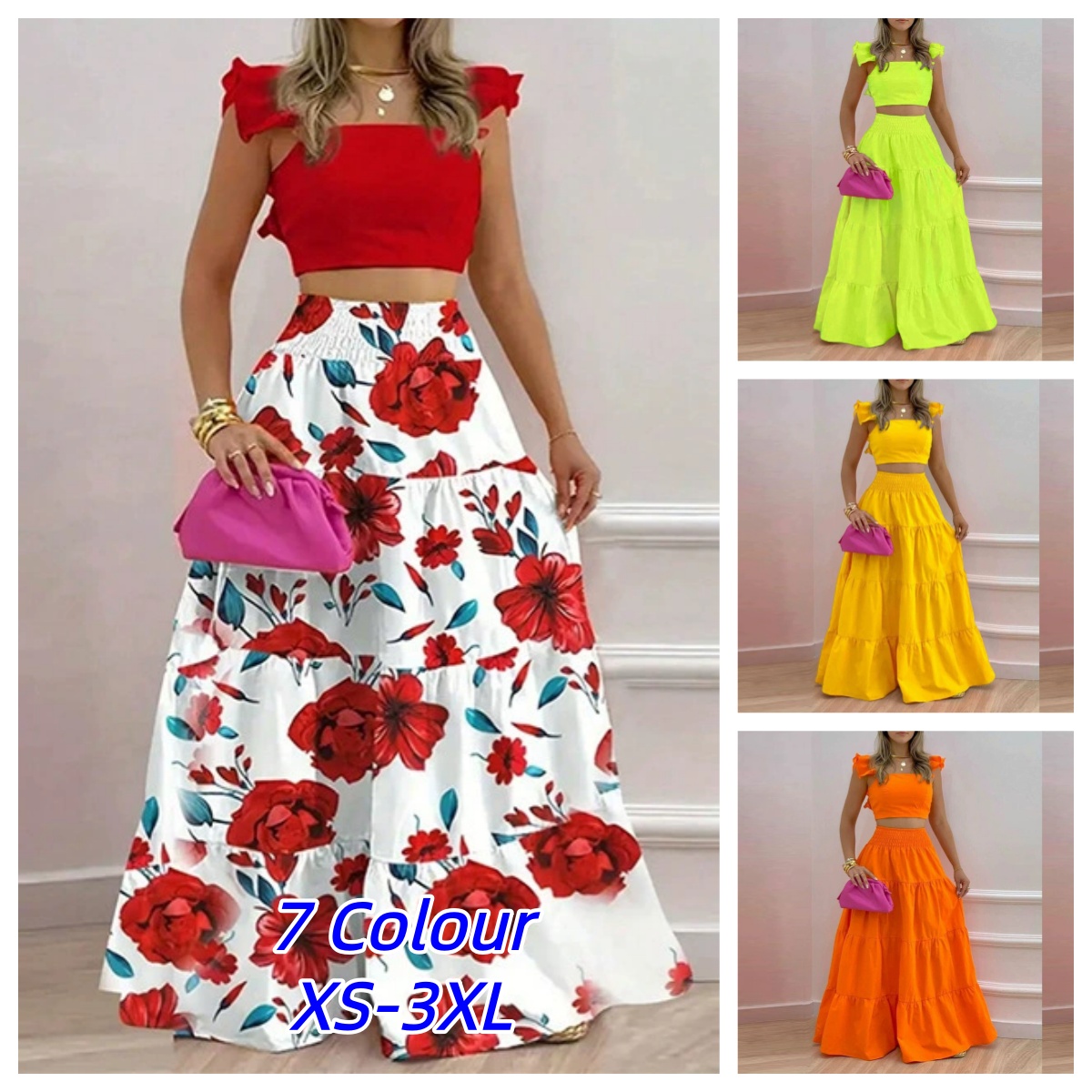 Skirt Y2k Two Piece Set Womans - огляд і ціна Home Office For Two
