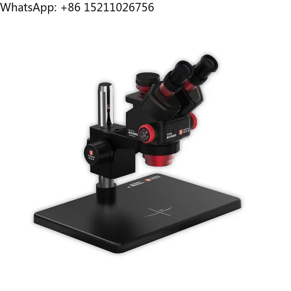YCS 6558S HD Trinocular Micros - огляд і ціна Zoom Lighting Kit