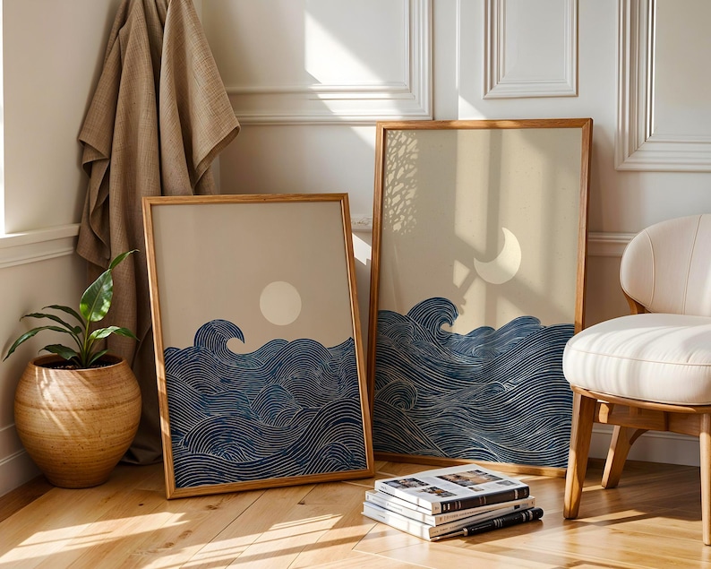 2pcs Japandi Minimalist Moon C - огляд і ціна Home Office For Two