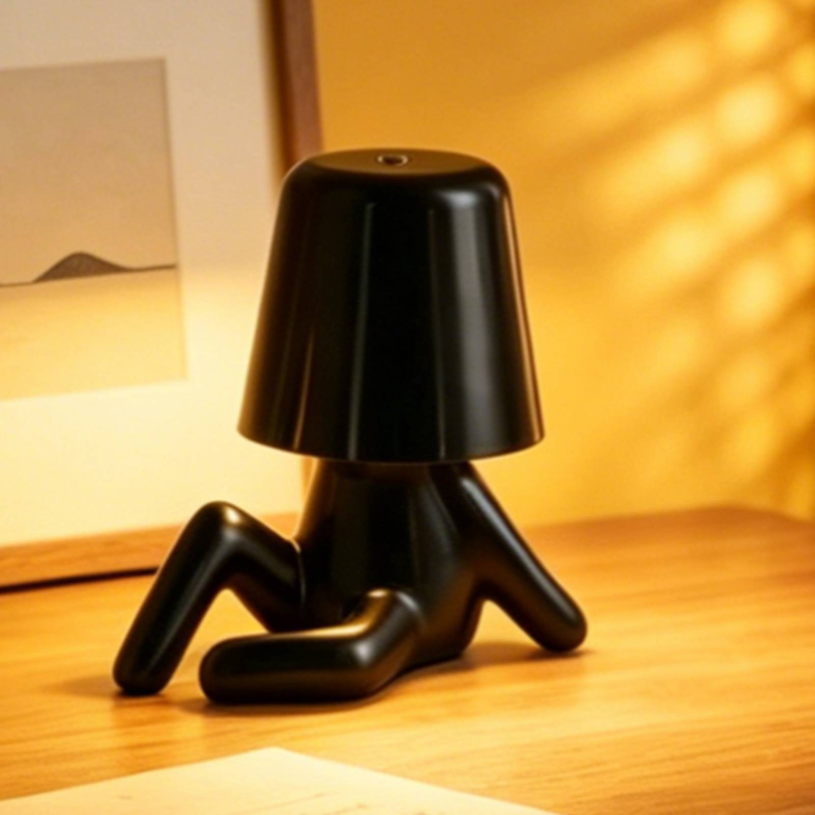 Sitting Figure Lamp ABS Resin  - огляд і ціна Home Office Lamp