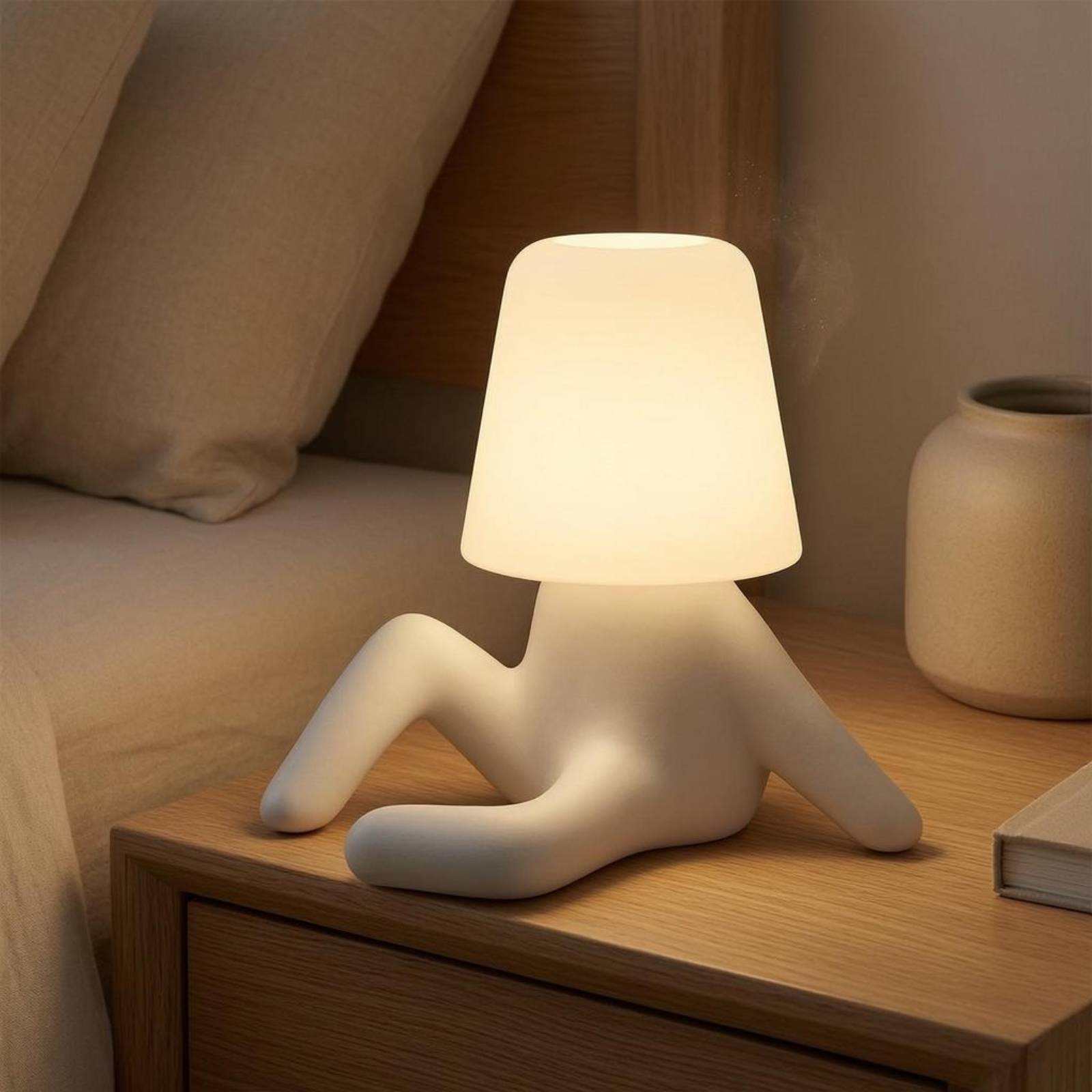Sitting Figure Lamp ABS Resin  - огляд і ціна Home Office Lamp