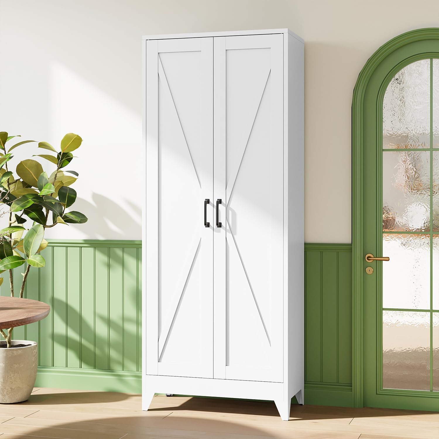 Tall Metal Storage Cabinet, Fr - огляд і ціна Home Office For Two
