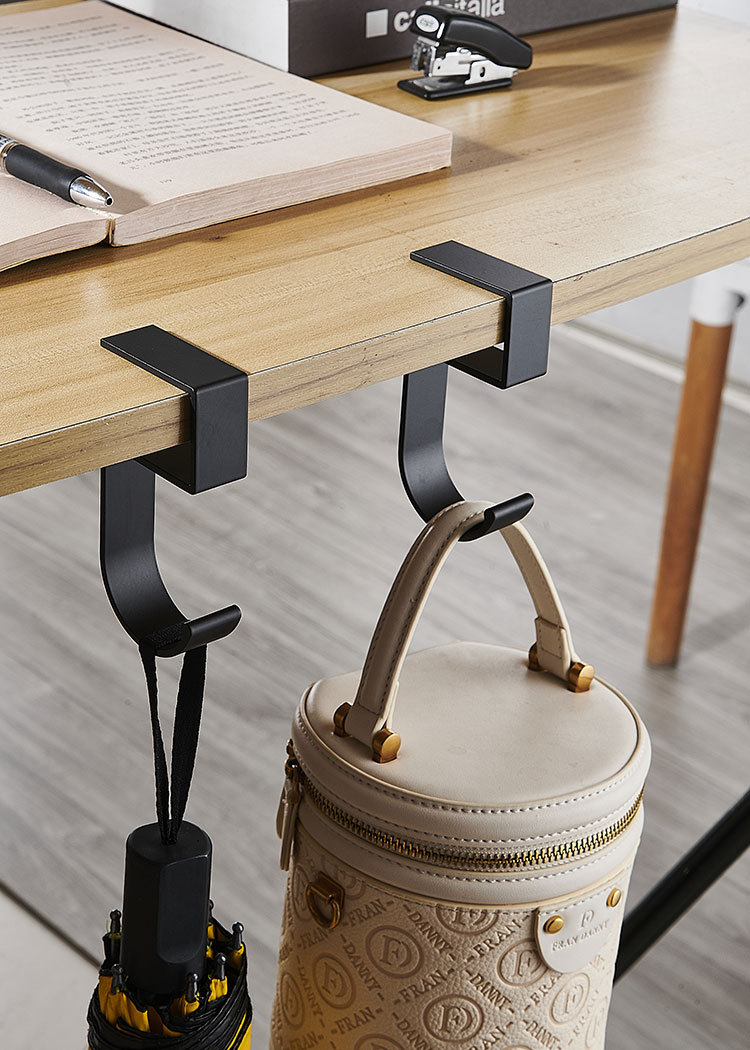 5-Shaped Portable Desk Hook |  - огляд і ціна Home Office Hidden Desk