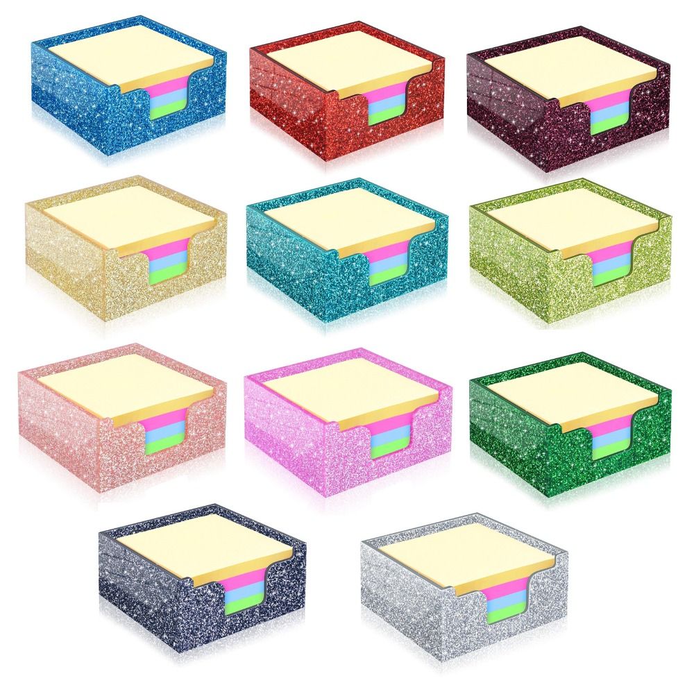 Glitter Acrylic Sticky Note Ho - огляд і ціна Sticky Note Dispenser
