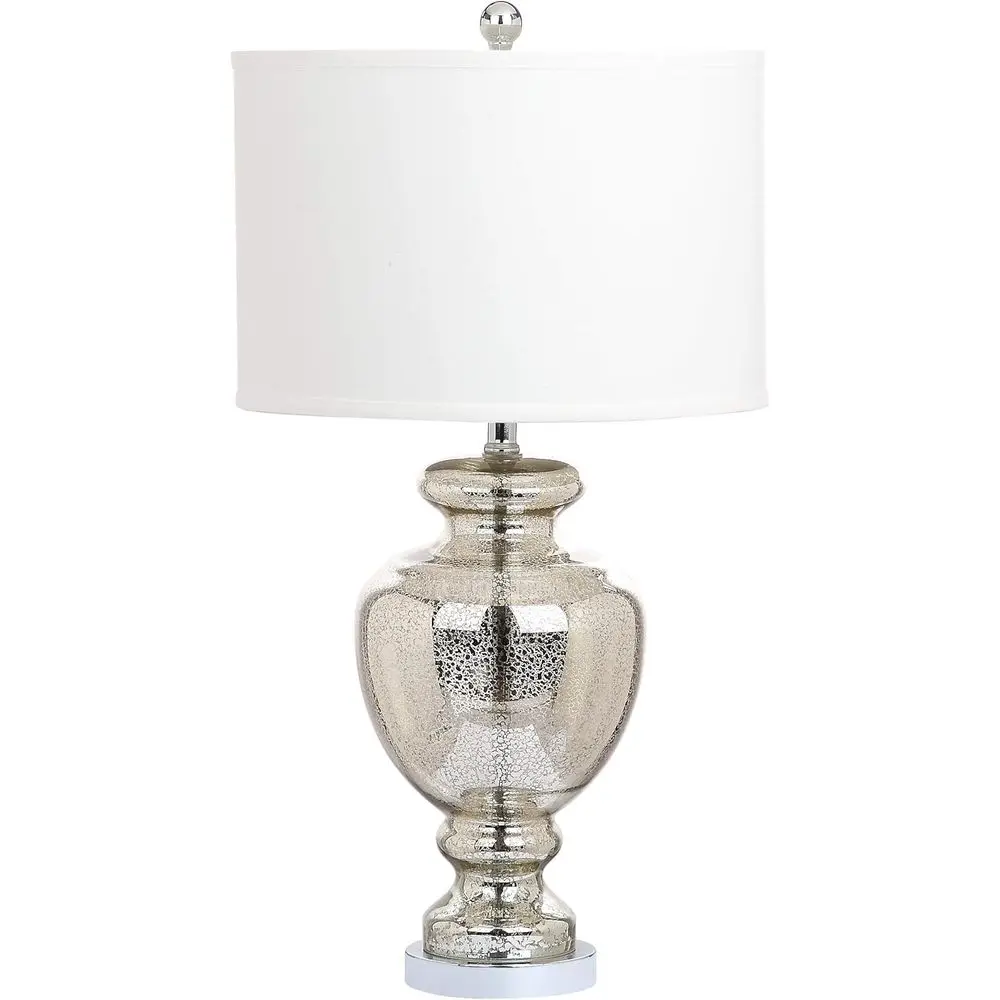 Mercury Silver Crackle Glass 2 - огляд і ціна Home Office Lamp
