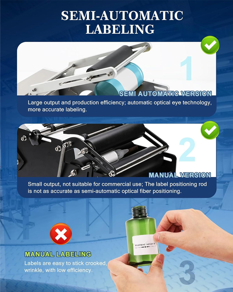 HAIZHOU MT-50 Semi-automatic R - огляд і ціна Label Maker Machine