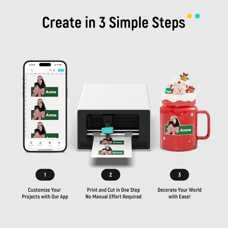PixCut S1 All in One Sticker M - огляд і ціна Label Maker Machine