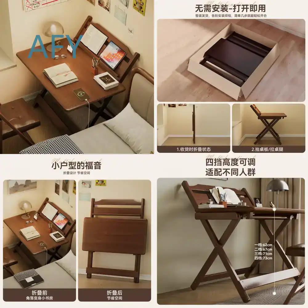 Foldable Desk for Small Spaces - огляд і ціна Home Office Of Ikea