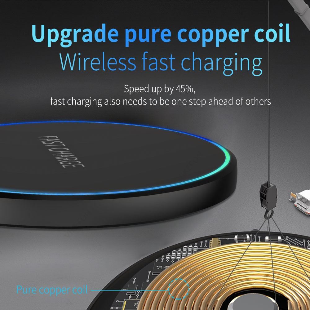 Desktop Mini Wireless Charger  - огляд і ціна Desk Charging Station