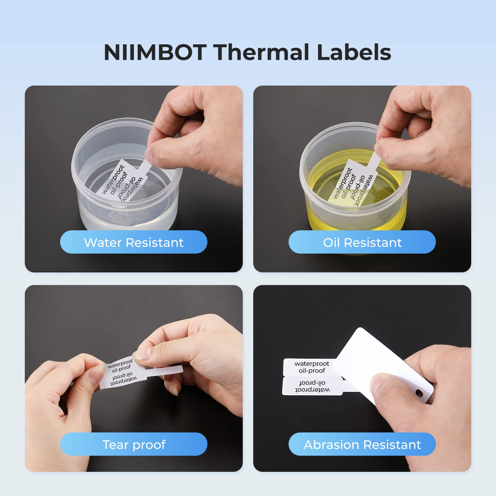 Niimbot Color Cable Label Wate - огляд і ціна Label Maker Machine