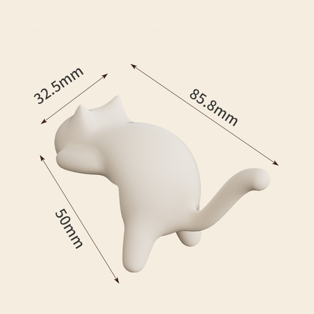 ​Cat Shaped No Trace Hooks, Da - огляд і ціна Home Office Hidden Desk