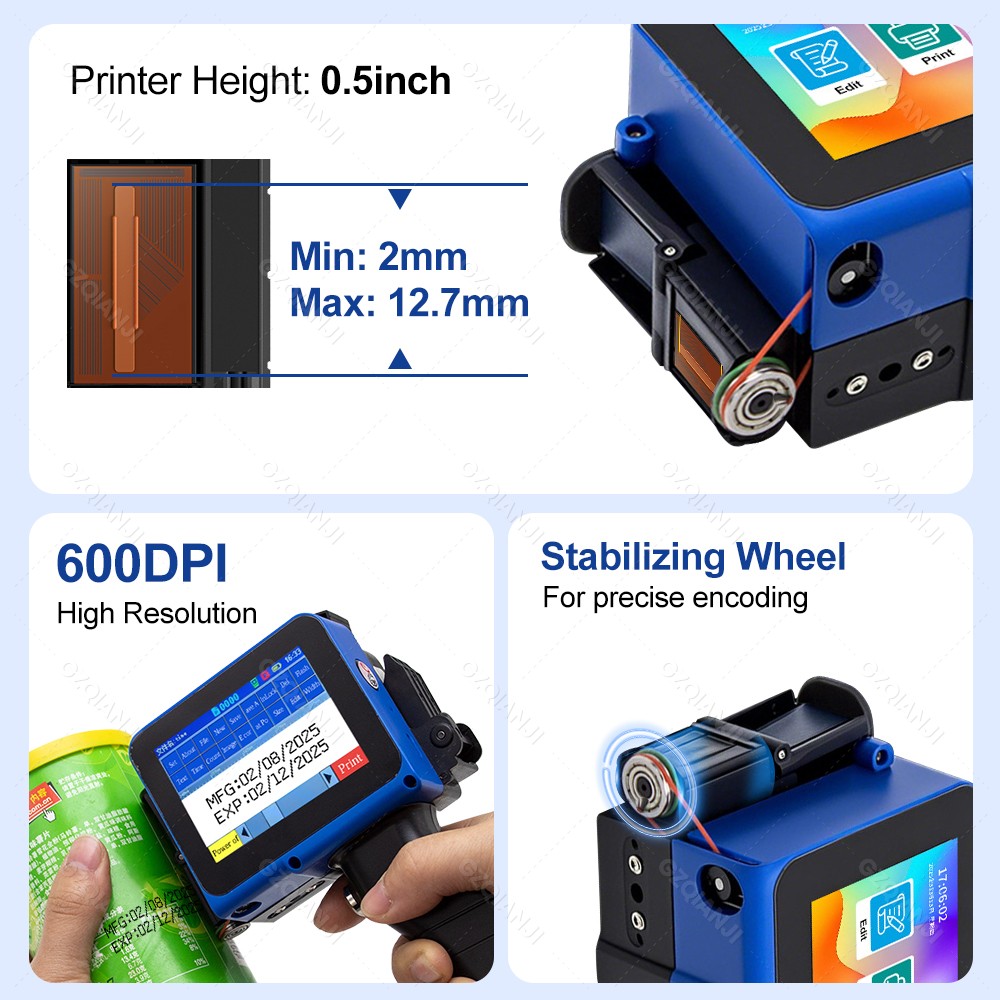 12.7mm Label Inkjet Printer Ha - огляд і ціна Label Maker Machine