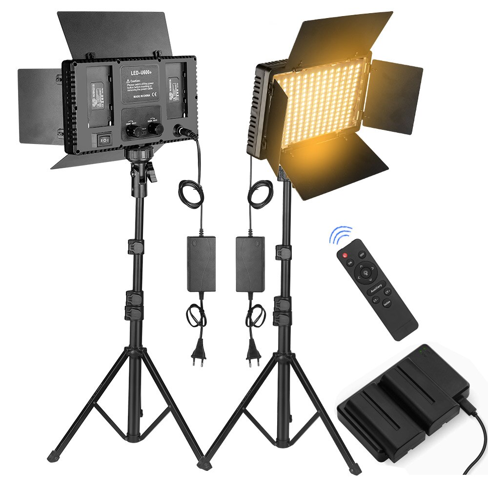 Nagnahz U800+ LED Video Light  - огляд і ціна Zoom Lighting Kit