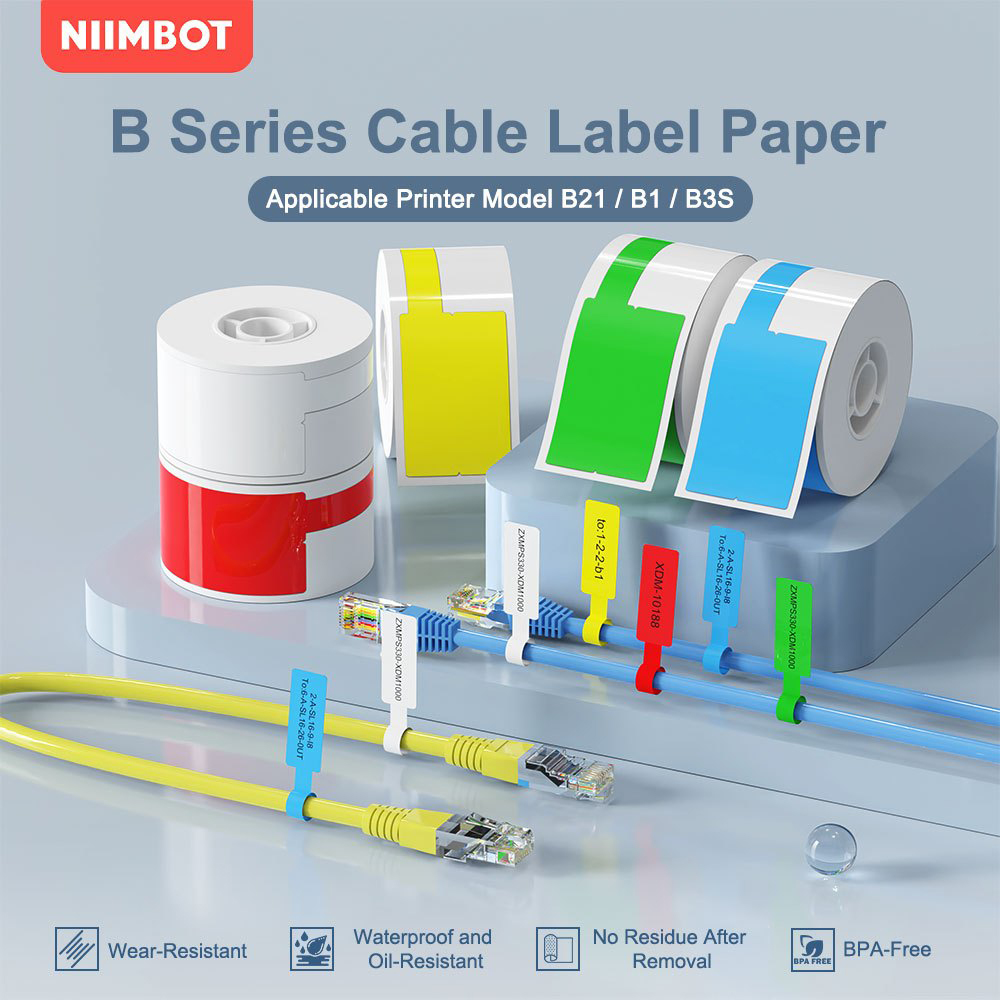Niimbot Cable Label Portable P - огляд і ціна Label Maker Machine