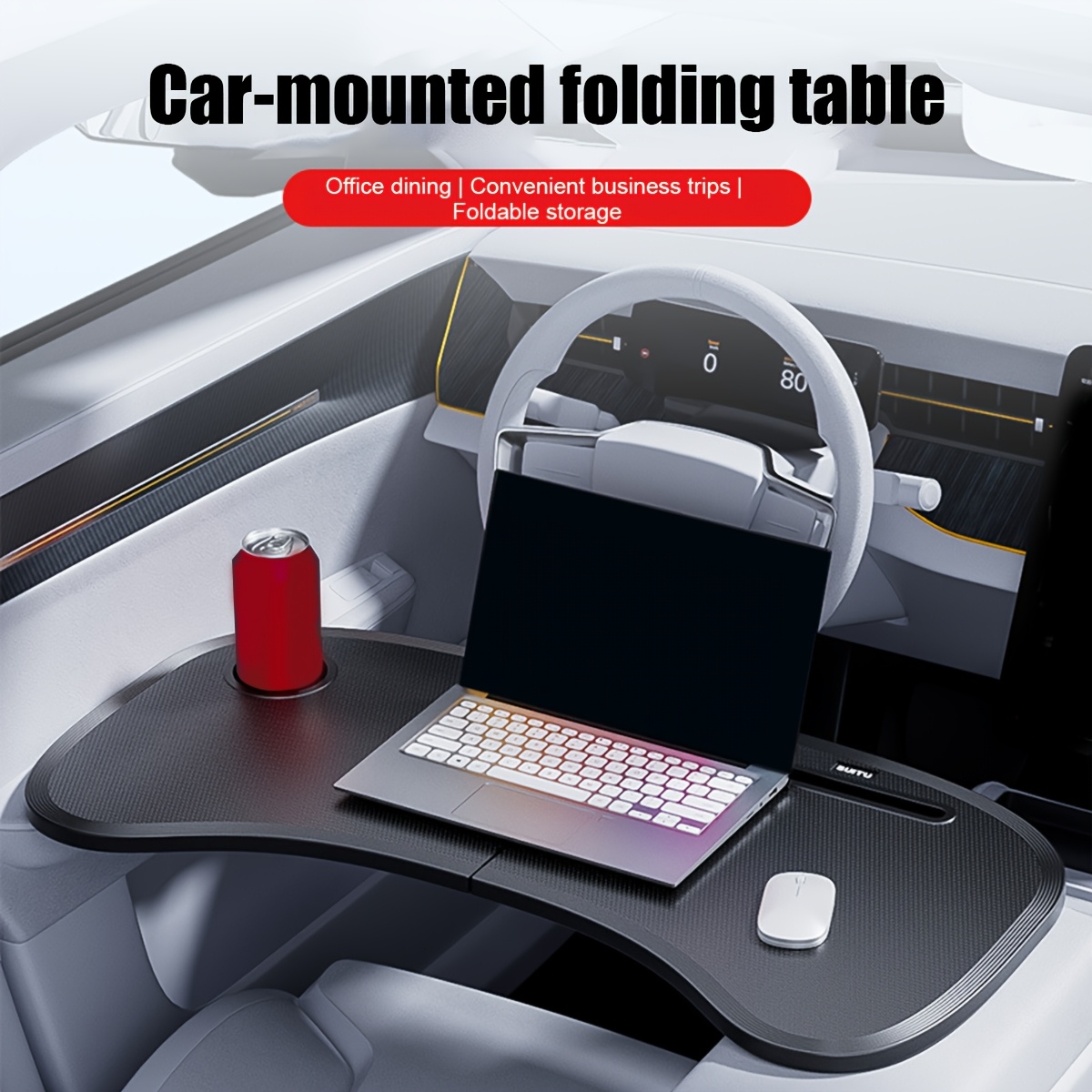 1 Pcs Car Foldable Steering Wh - огляд і ціна Home Office Hidden Desk