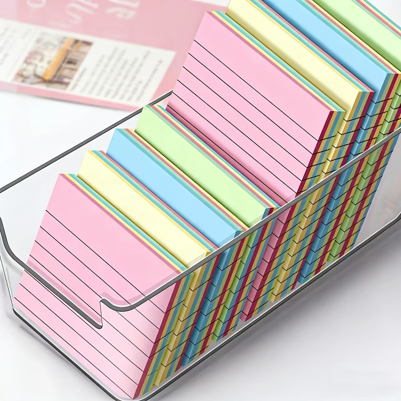100/200pcs of Colorful Thick S - огляд і ціна Sticky Note Dispenser