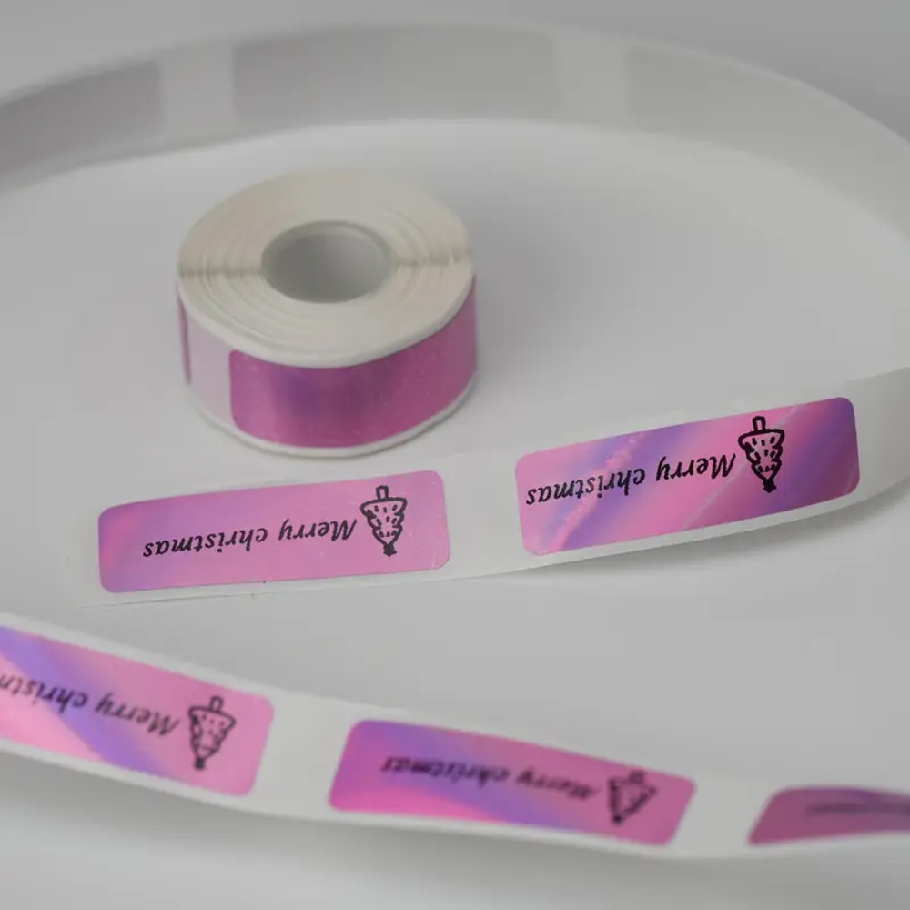 2 Roll 12*40mm Holographic Lab - огляд і ціна Label Maker Machine