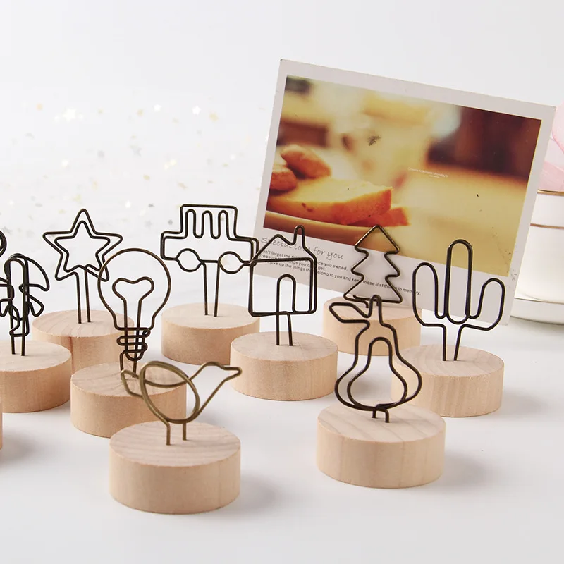 Retro Log Note Clip, Simple an - огляд і ціна Sticky Note Dispenser