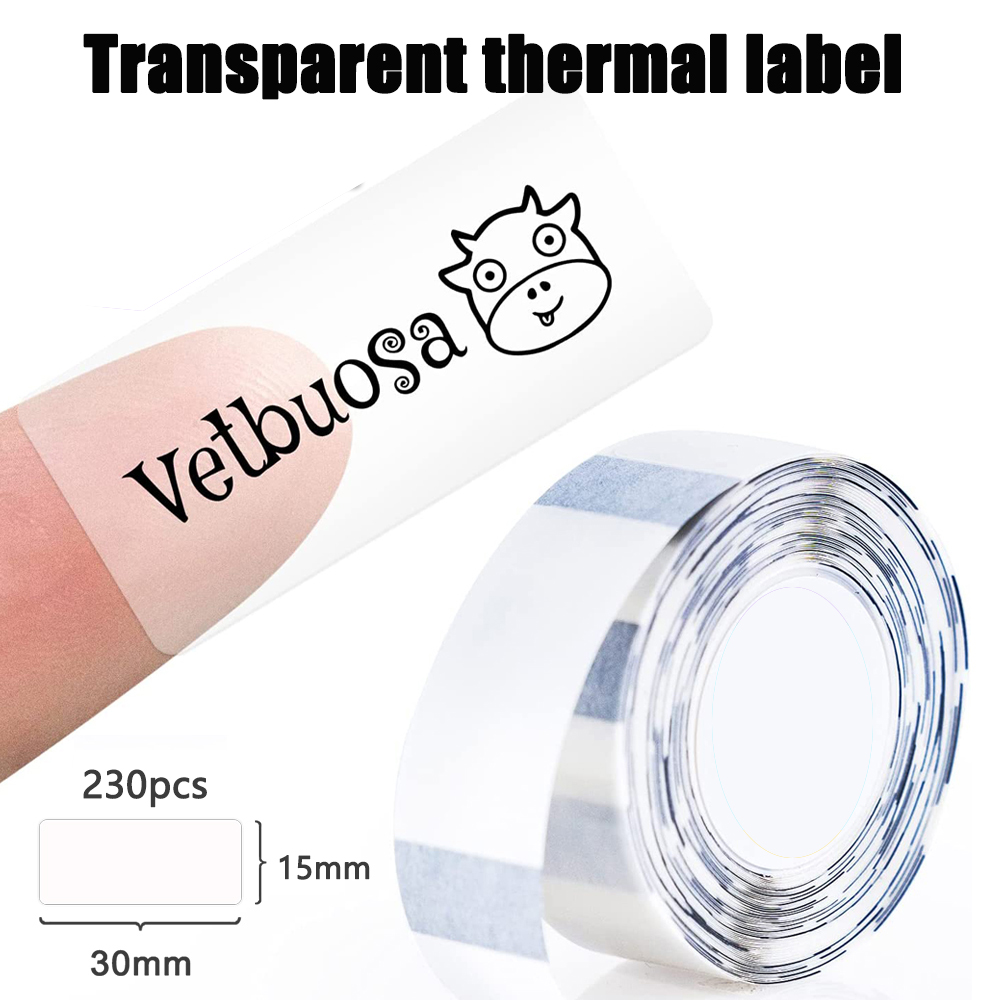 Transparent P15 Label Paper St - огляд і ціна Label Maker Machine